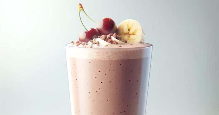 BlendJet Cherry Chocolate Protein Shake Recipe