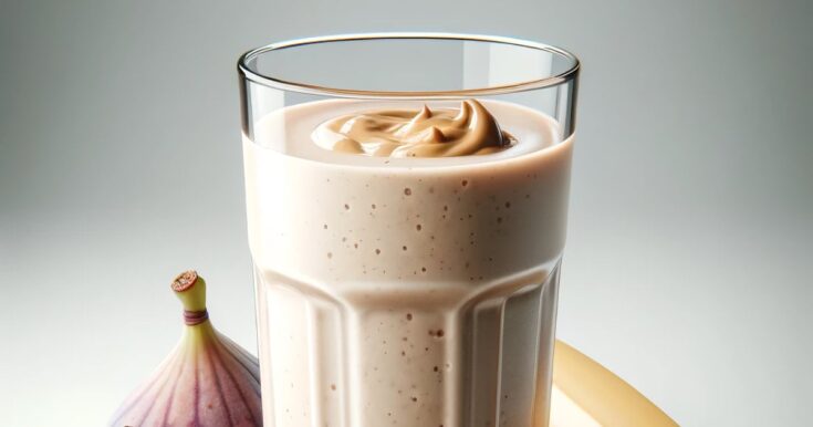 BlendJet Fig And Almond Butter Protein Shake Recipe