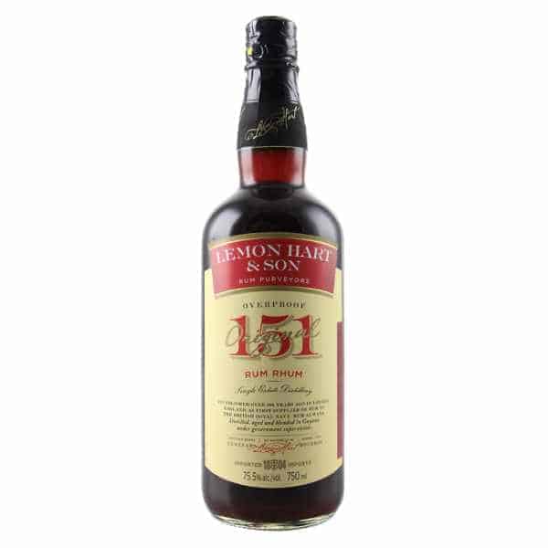 Lemon Hart & Sons 151 Rum